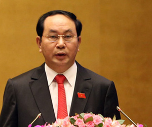 Chủ tịch nước Trần Đại Quang hôm nay phát biểu tại CEO Summit