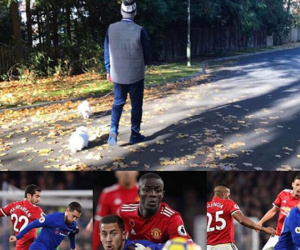 Hazard bị chửi bới vì đăng ảnh dắt hai con chó để trêu tức cầu thủ MU