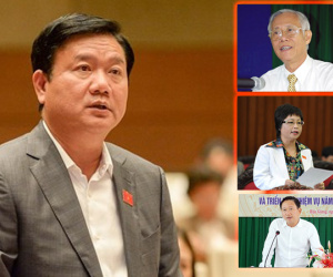 Những Đại biểu Quốc hội từng bị đình chỉ như ông Đinh La Thăng