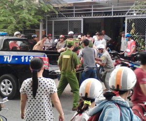 Đâm vợ gục tại chỗ, chồng tự sát bất thành