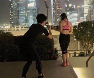 Đằng sau cô gái 'sống ảo' chính là chàng trai chịu chụp ảnh