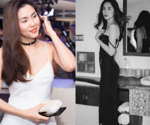 Tăng Thanh Hà diện đồ gợi cảm và bạo tay hơn khi làm mẹ hai con