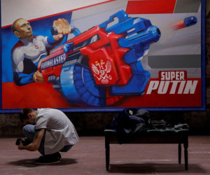 Triển lãm 'Siêu Putin' ở Moscow vào top ảnh tuần