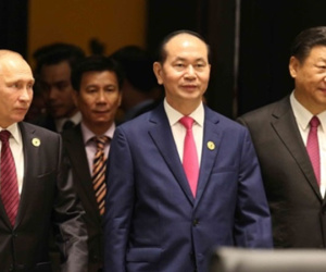 Lãnh đạo APEC tới dự phiên đầu tiên của Hội nghị Cấp cao