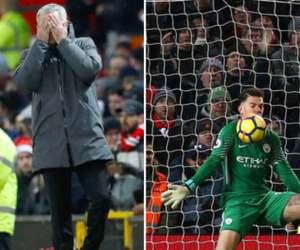 Mourinho đã nói gì với Ederson, để bị ném chai vào đầu