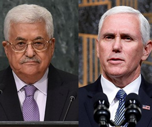 Mỹ lên tiếng việc Tổng thống Palestine hủy gặp Phó Tổng thống Pence