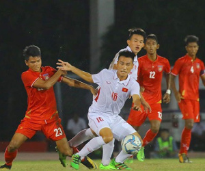 U19 Việt Nam kiên cường chia điểm U21 Myanmar