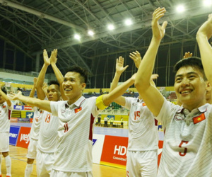 Việt Nam nằm ở bảng nhẹ tại VCK Futsal châu Á