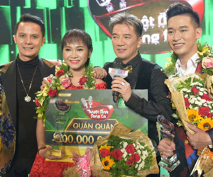 Video: Phần thi của học trò Đàm Vĩnh Hưng ở chung kết 'Tuyệt đỉnh song ca'