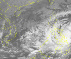 Bão Kai-Tak gần biển Đông