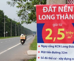 Sốt đất Long Thành: Đầu tháng 2 tỷ, cuối tháng 4 tỷ: Ham lãi đậm, lao vào cơn say