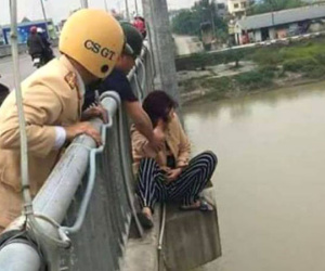 Thái Bình: Thiếu nữ bất ngờ nhảy xuống sông Hồng tự tử