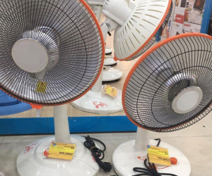 Thiết bị sưởi ấm bán chạy như tôm tươi, sáng nhập đầy kho chiều đã hết