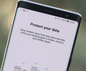 Galaxy Note8 được bảo vệ trước mạng Wi-Fi công cộng