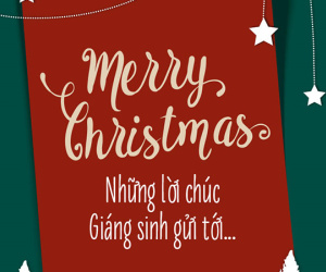 Những lời chúc Giáng sinh ấm áp gửi người người thân, bạn bè