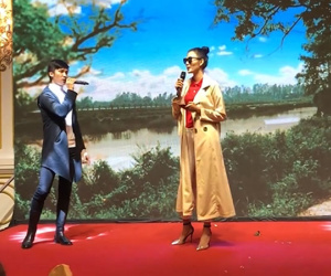 Dù từng bị chê hát như 'tra tấn', Hoàng Thùy vẫn tiếp tục làm... Miss Karaoke tại 'Hoa hậu Hoàn vũ VN'