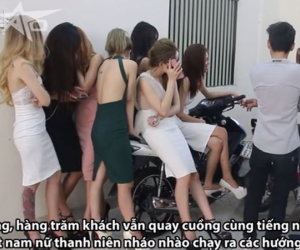 Video: Hàng loạt hotgirl ở Sài Gòn bị kiểm tra ma túy