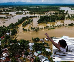 Bão cuốn cô gái Philippines trôi 900km ra biển
