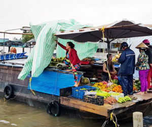 Đất Mũi nhộn nhịp trở lại sau bão Tembin