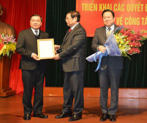 Ông Lại Xuân Môn được phân công làm Bí thư Tỉnh ủy Cao Bằng