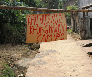 Những khu nhà hoang ở Hòa Bình sau lũ