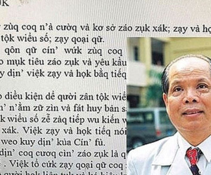 PGS Bùi Hiền nêu lí do 'công bố' bản chuẩn cải tiến chữ quốc ngữ