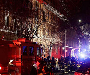 Bé ba tuổi gây ra vụ cháy chung cư New York làm 12 người chết