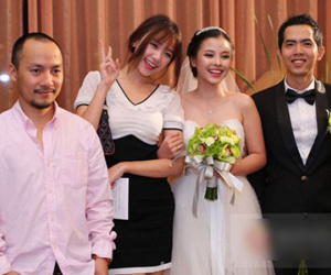 Có rất nhiều cặp đôi trong showbiz đã chia tay, sau khi cùng tham dự đám cưới này...