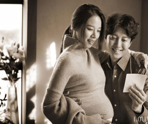 Jo Yoon Hee khoe ảnh bụng bầu bên chồng Lee Dong Gun: Thoát mác con ghẻ quốc dân vì quá hạnh phúc!