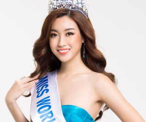 Đỗ Mỹ Linh vươn lên hạng 1 bảng bình chọn của Miss World