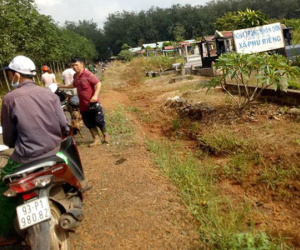 Giết vợ rồi chở xác ra nghĩa trang đốt phi tang