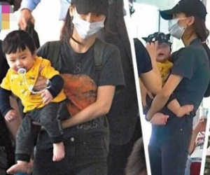 Angela Baby lần đầu để lộ ảnh rõ mặt con trai