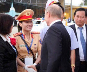 Nữ CSGT duy nhất được Tổng thống Putin bắt tay cảm ơn là ai?