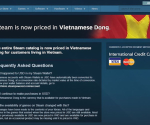 Steam bán game bản quyền giá rẻ, thanh toán bằng tiền Việt
