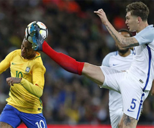 Video: Anh 0-0 Brazil giao hữu quốc tế