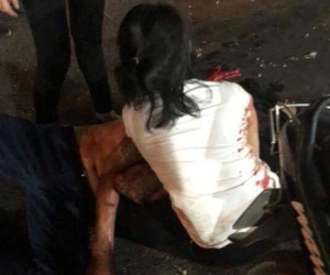 Nhóm côn đồ truy sát nam thanh niên tại quán nhậu