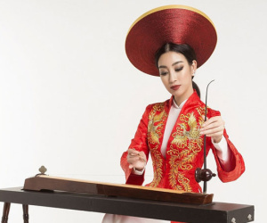 Hoa hậu Mỹ Linh nỗ lực quảng bá văn hóa dân tộc tại Miss World 2017