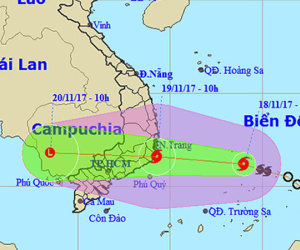 Bão kết hợp không khí lạnh gây mưa kéo dài ở miền Trung