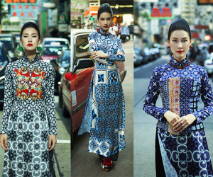 Kathy Uyên khoe vẻ đẹp kiêu hãnh với áo dài 'Cô ba Sài Gòn'
