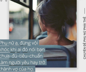 Khóc lóc vì bị chê xấu, không biết đẻ: Đến bao giờ phụ nữ mới thôi hạ thấp chính mình?
