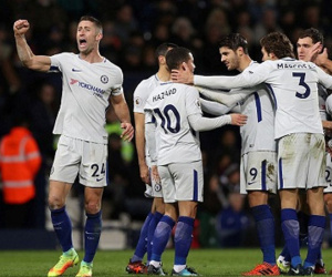 Chelsea thắng đậm West Brom, lên nhì bảng Ngoại hạng Anh