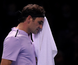 Sốc: Federer thất bại trước Goffin ở bán kết ATP Finals