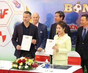 Chính thức: Ryan Giggs trở thành Giám đốc bóng đá PVF