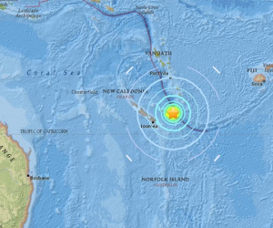 Động đất 7 độ richter gần Australia gây nguy cơ sóng thần