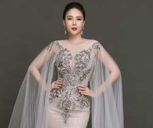 Dương Yến Ngọc đại diện Việt Nam tham dự Hoa hậu quý bà Hòa Bình thế giới 2017