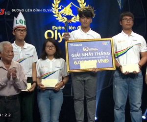 Giọt nước mắt trong cuộc thi tháng 'Đường lên đỉnh Olympia'