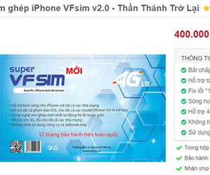SIM ghép 'thần thánh' phiên bản mới về VN