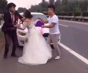 "Can tội" mặc váy sexy để chụp ảnh cưới, cô nàng bị người yêu đấm ngay giữa studio