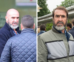 Cantona cắt đầu trọc để kỷ niệm 25 năm gia nhập Man Utd