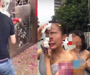 Đến rước dâu, chú rể cầm búa đập cửa khiến dàn phù dâu bị thương nặng